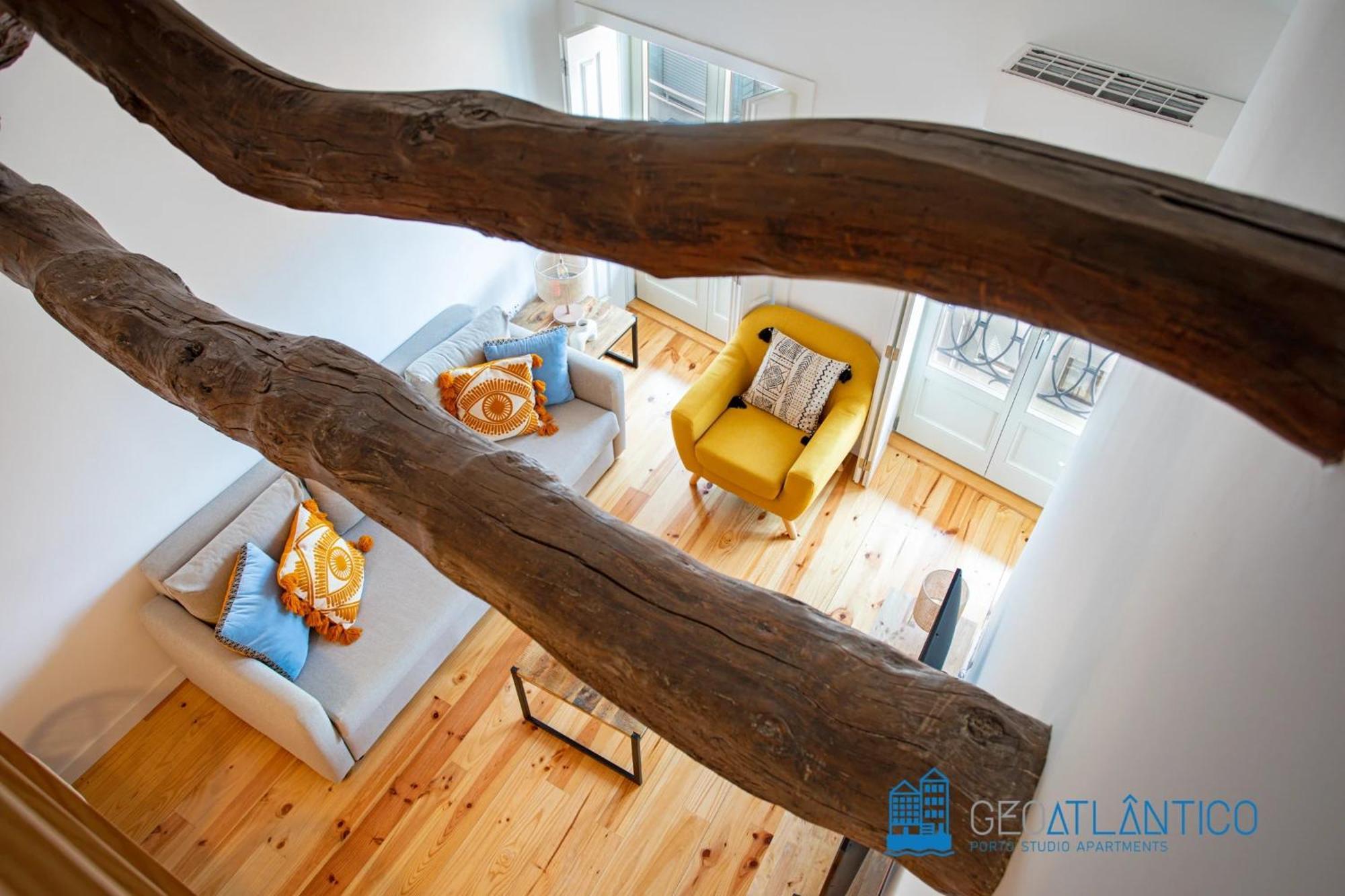 Poveiros Oak Loft - Santo Ildefonso Apartment Porto Luaran gambar